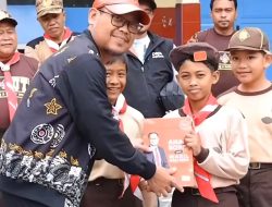 Wakil Wali Kota Depok Imam Budi Hartono saat menyambangi sekolah. (M Yadi/ Instagram @imambudihartono.)