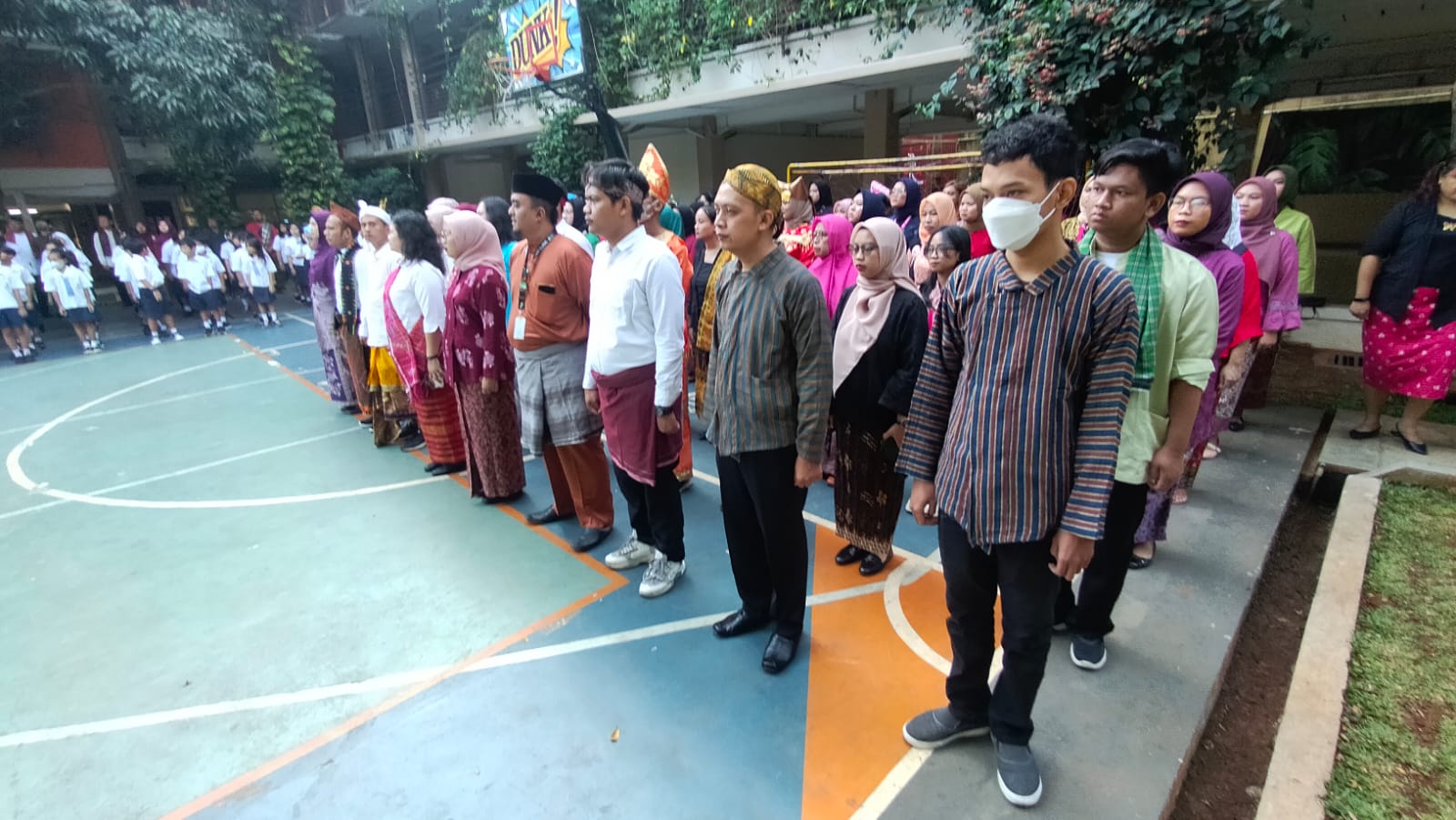 upacara kemerdekaan sekolah tunas global 7