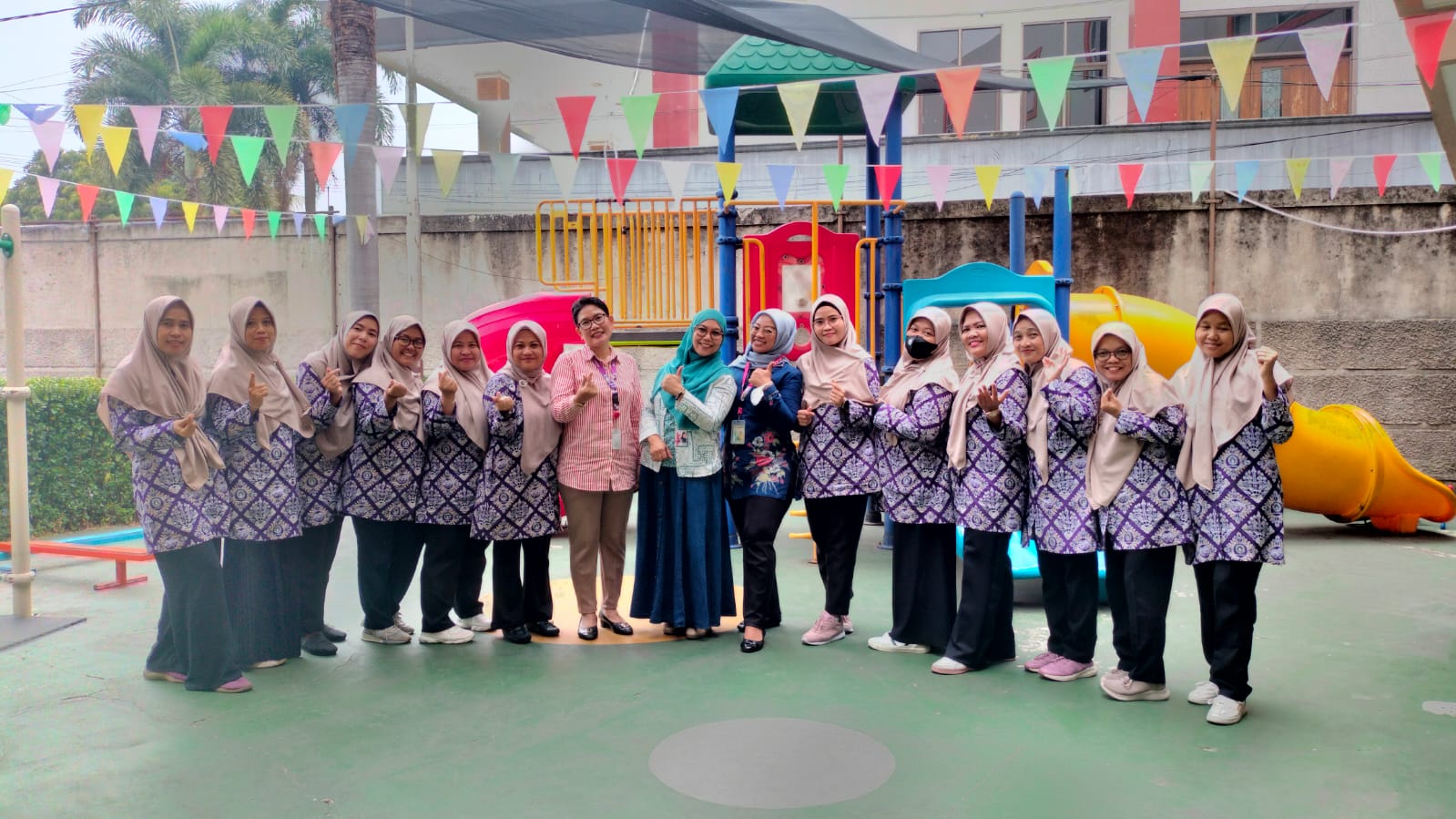 TK Al Istiqomah tanah kusir ke TK NP Tunas Global 1