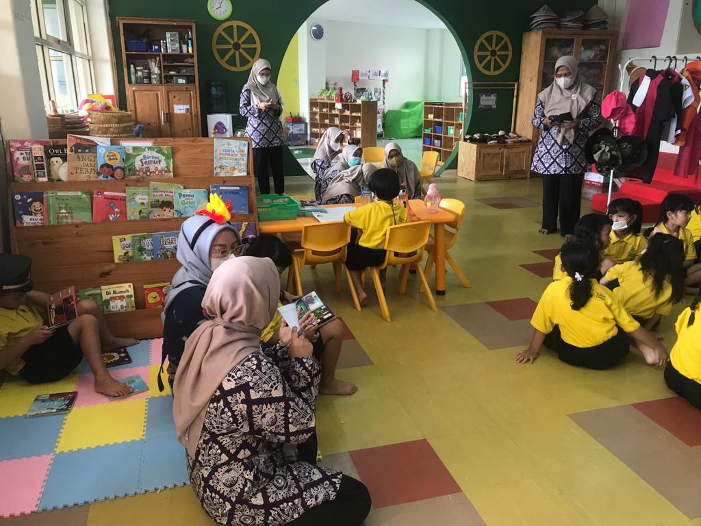 TK Al Istiqomah tanah kusir ke TK NP Tunas Global 2