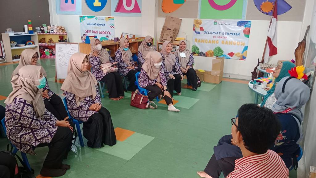 TK Al Istiqomah tanah kusir ke TK NP Tunas Global 3