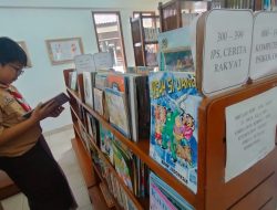 ruang baca di sekolah cakra buana 1