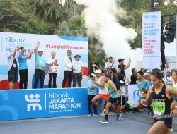 BNI mendukung PT Bank Hibank Indonesia (hibank) bekerja sama dengan Jakarta Marathon menggelar hibank Jakarta Marathon 2023.(istimewa/indonesiadaily.net)