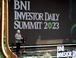 BNI Investor Daily Summit 2023 yang dilaksanakan di Hutan Kota by Plataran, Jakarta, Selasa (24/10/2023). (istimewa)