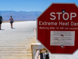 Wilayah Greenland Ranch, Death Valley, California, Amerika Serikat (AS), menjadi wilayah dengan suhu tertinggi di dunia, yakni 56,7 derajat Celsius.(istimewa/Indonesiadaily.net)