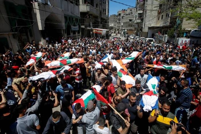 korban jiwa israel dan palestina