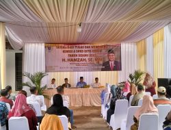 Ketua Komisi A DPRD Depok Hamzah saat melaksanakan kegiatan sosialisasi komisi di masyarakat beberapa waktu lalu. (M.Yadi/indonesiadaily.net)