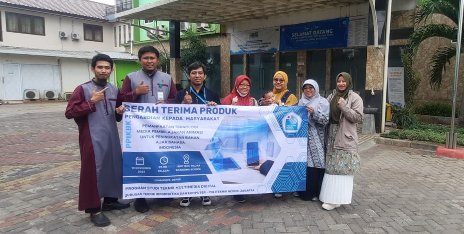 Pengmas PNJ di kota depok teknologi