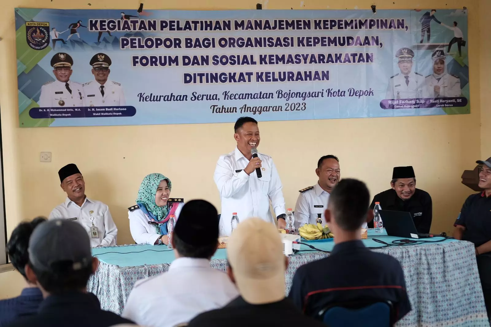 Sekda Depok ajak Pemuda diskusi tentang pemimpin (istimewa)