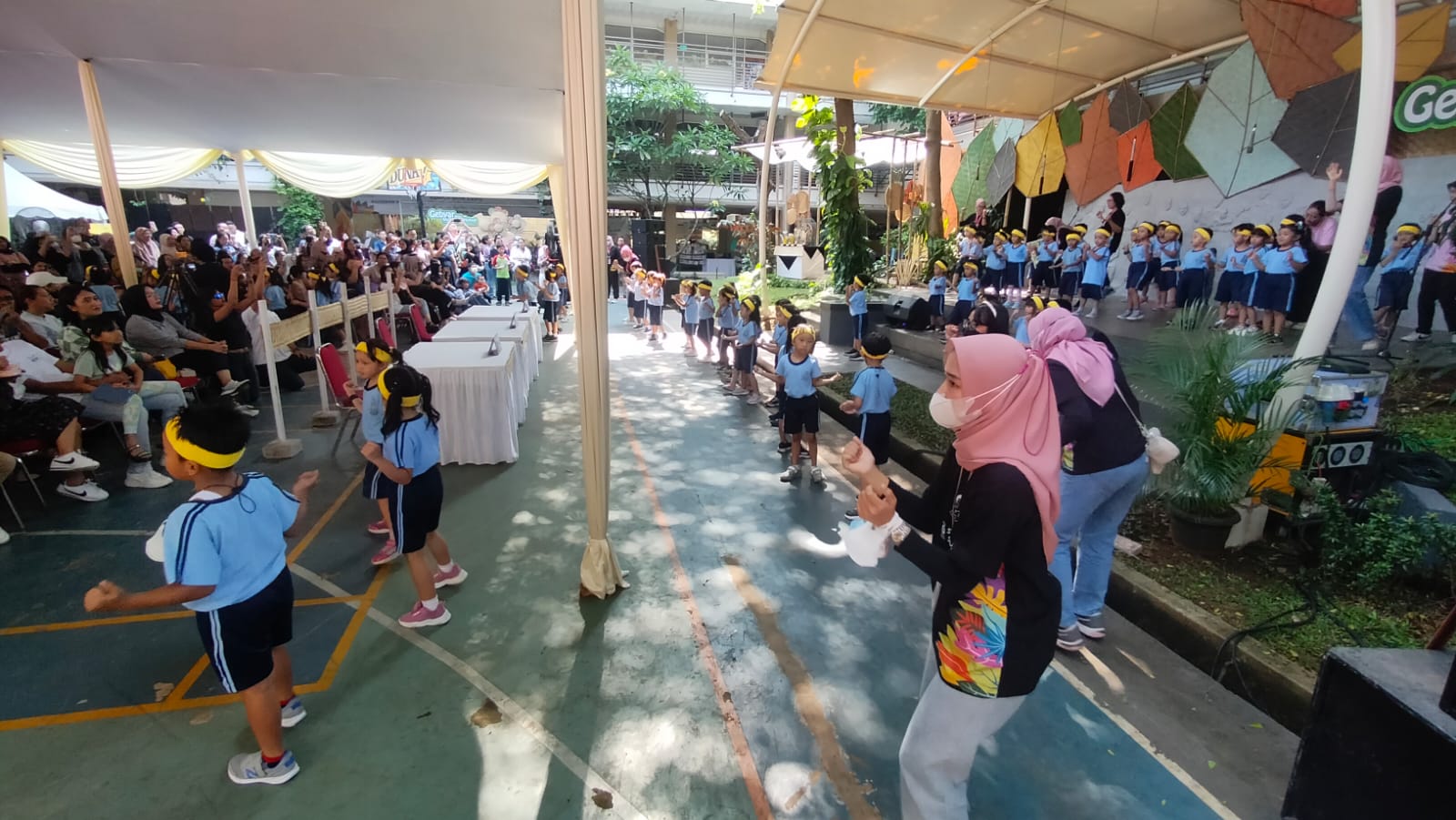 Suasana gebyar tunas Global 3