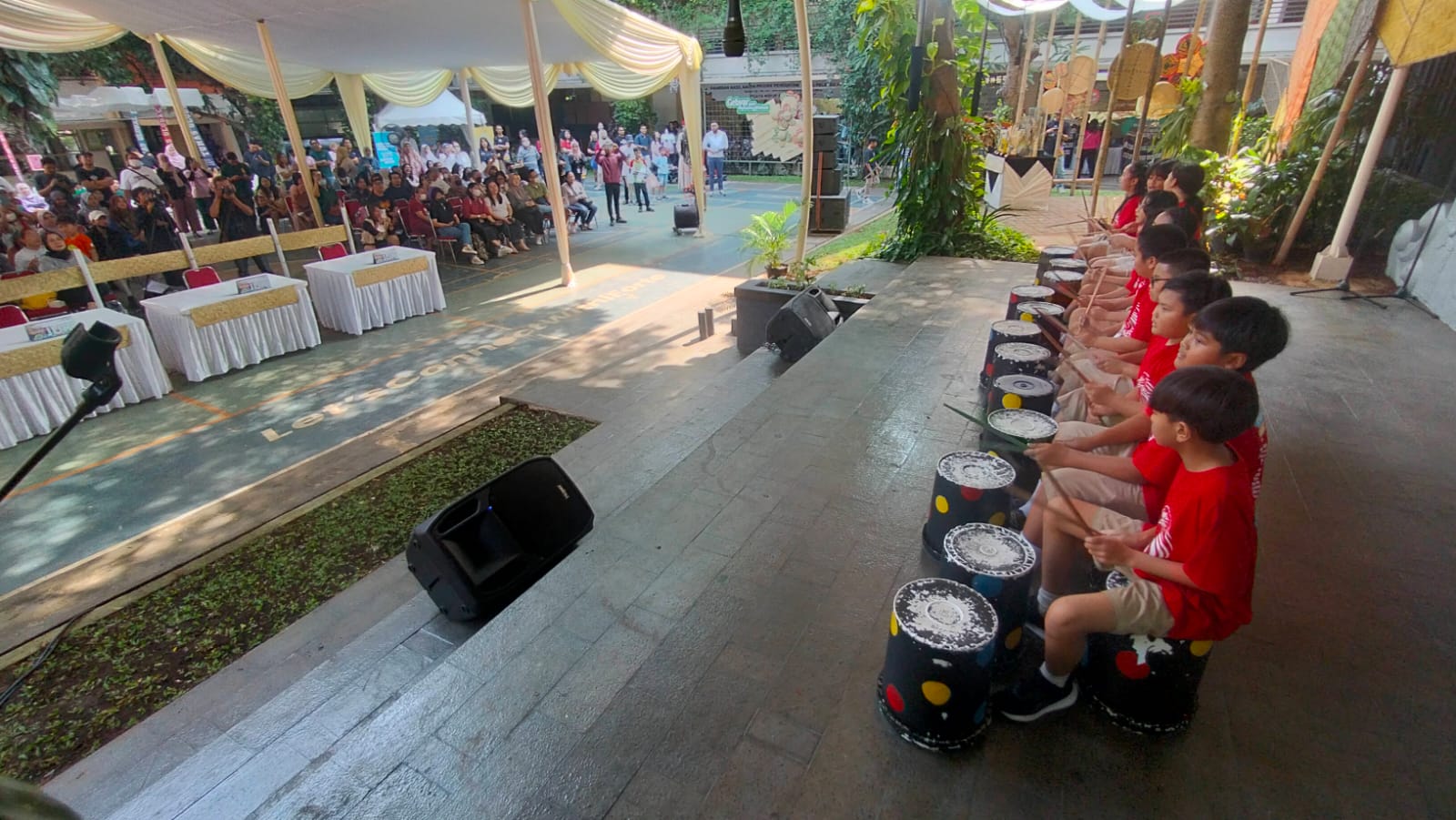 Suasana gebyar tunas Global 4