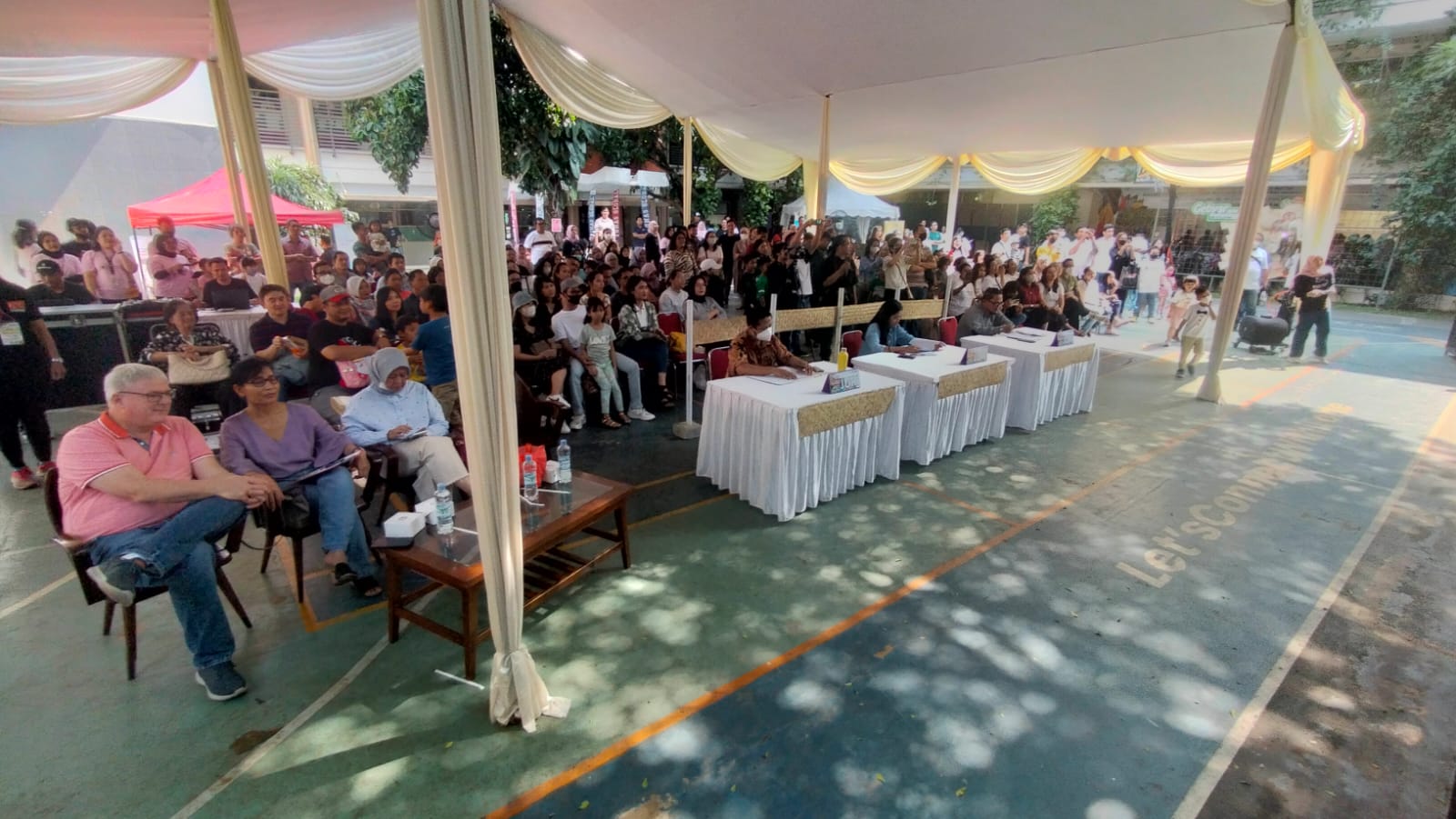 Suasana gebyar tunas Global 5