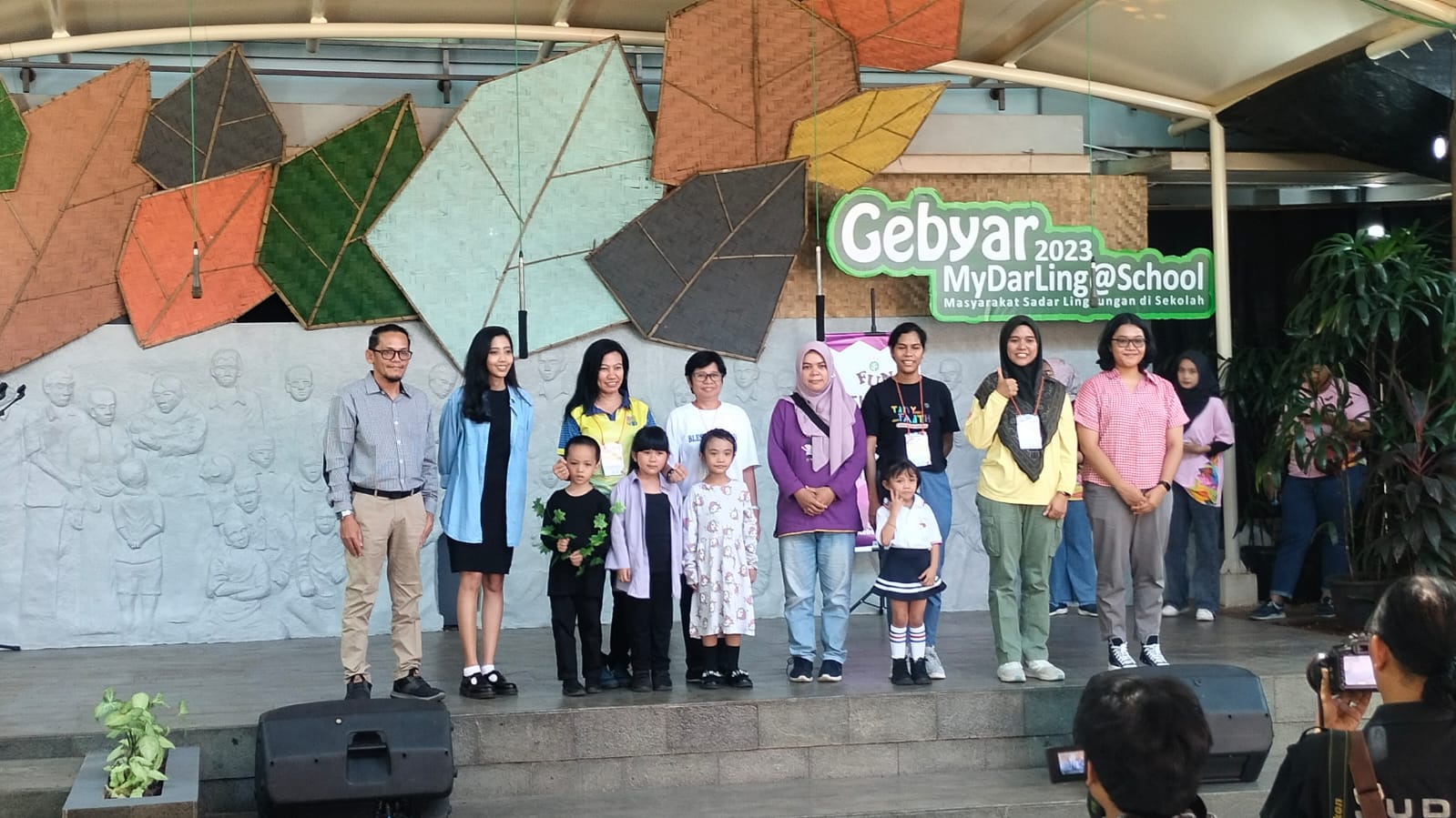 Suasana gebyar tunas Global 7