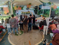Suasana gebyar tunas Global 9