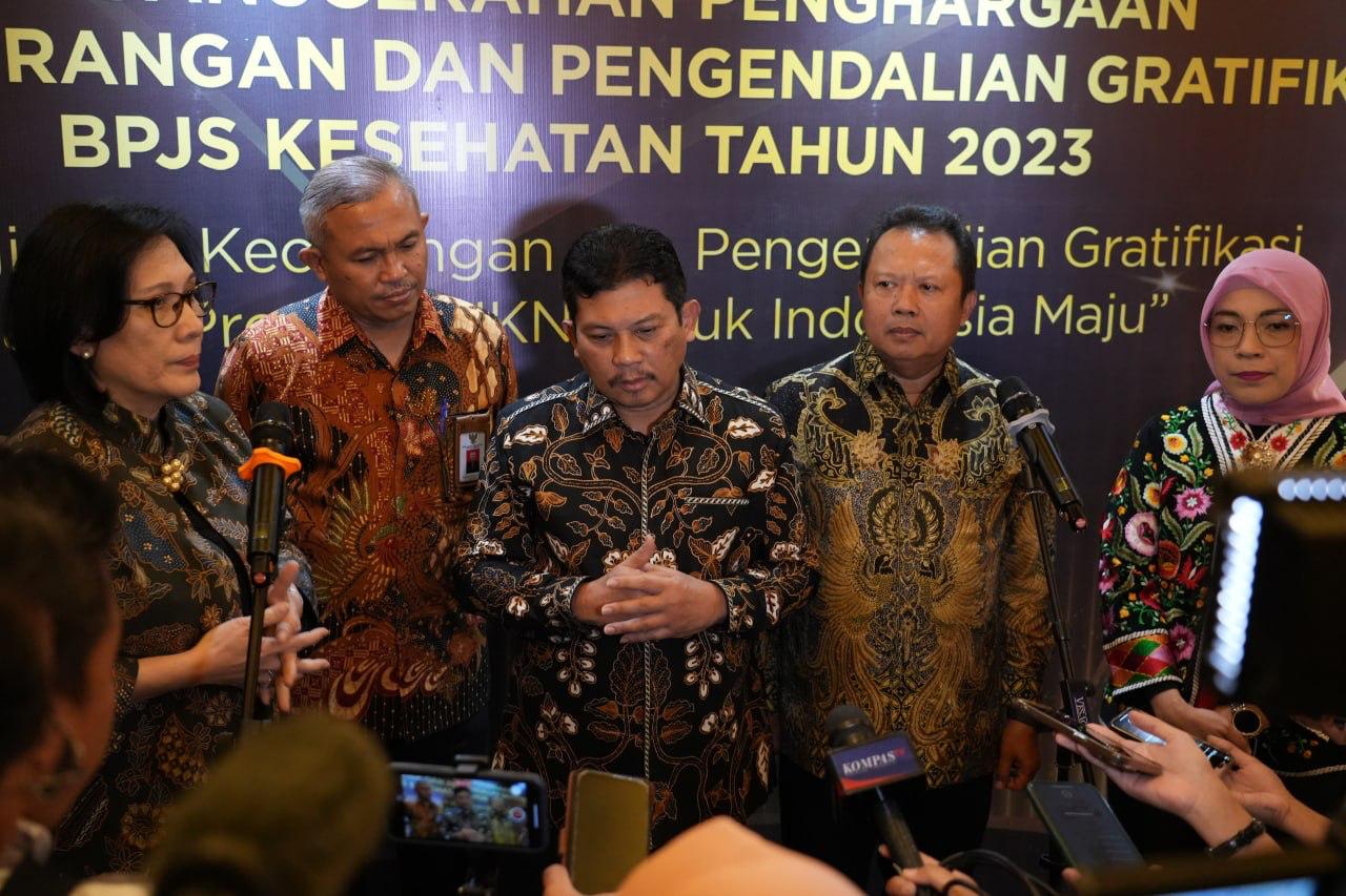 BPJS Kesehatan menggelar kegiatan penghargaan anti korupsi. (Istimewa)