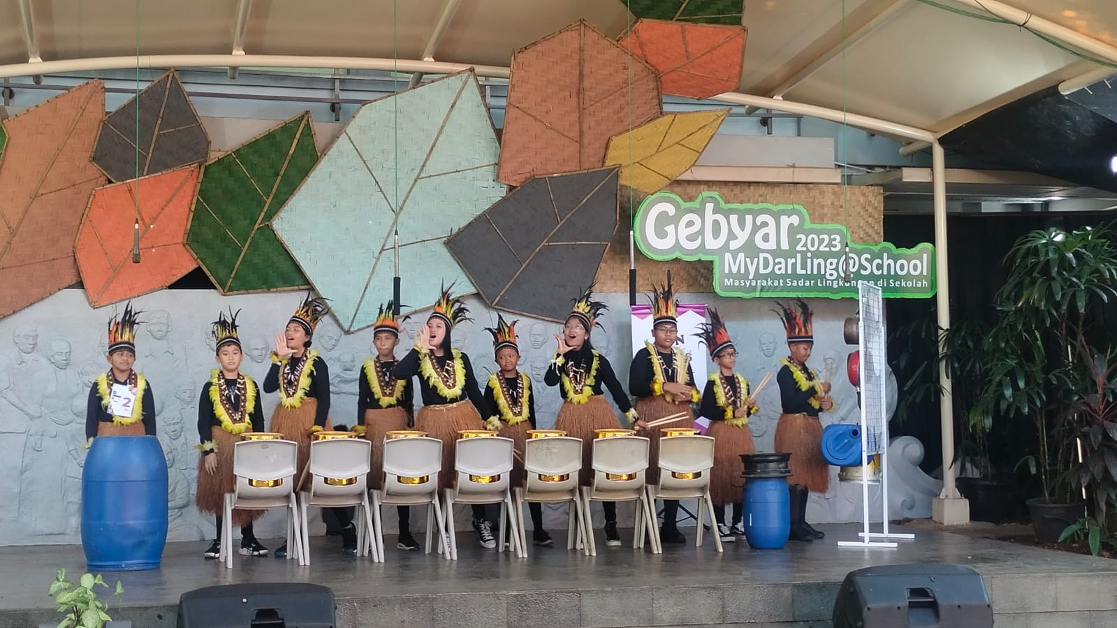penampilan perkusi tunas global 2