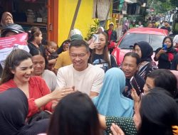 Ashanty Dampingi Anang Kampanye di Bojonggede Bogor