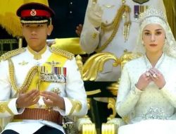 Pangeran Mateen bersama sang istri.(istimewa/Indonesiadaily.net)