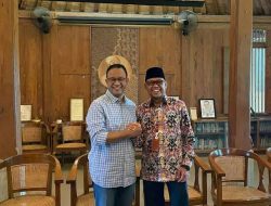 Calon presiden Anies Baswedan bersama Wakil Wali Kota Depok Imam Budi Hartono.(sumber foto Depok.go.id/indonesiadaily.net)