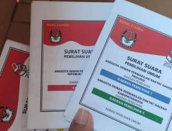 Surat suara pemilu.(istimewa/indonesiadaily.net)