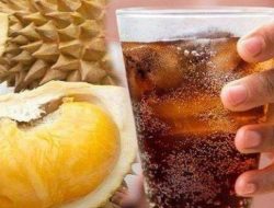 Durian dan minuman bersoda tidak boleh dikonsumsi bersamaan.(istimewa/indonesiadaily.net)