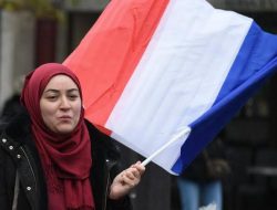 Umat muslim di Prancis.(istimewa/indonesiadaily.net)