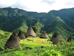 Desa Wae Rebo, NTT, Indonesia salah satu kota kecil terindah di dunia.(istimewa/indonesiadaily.net)