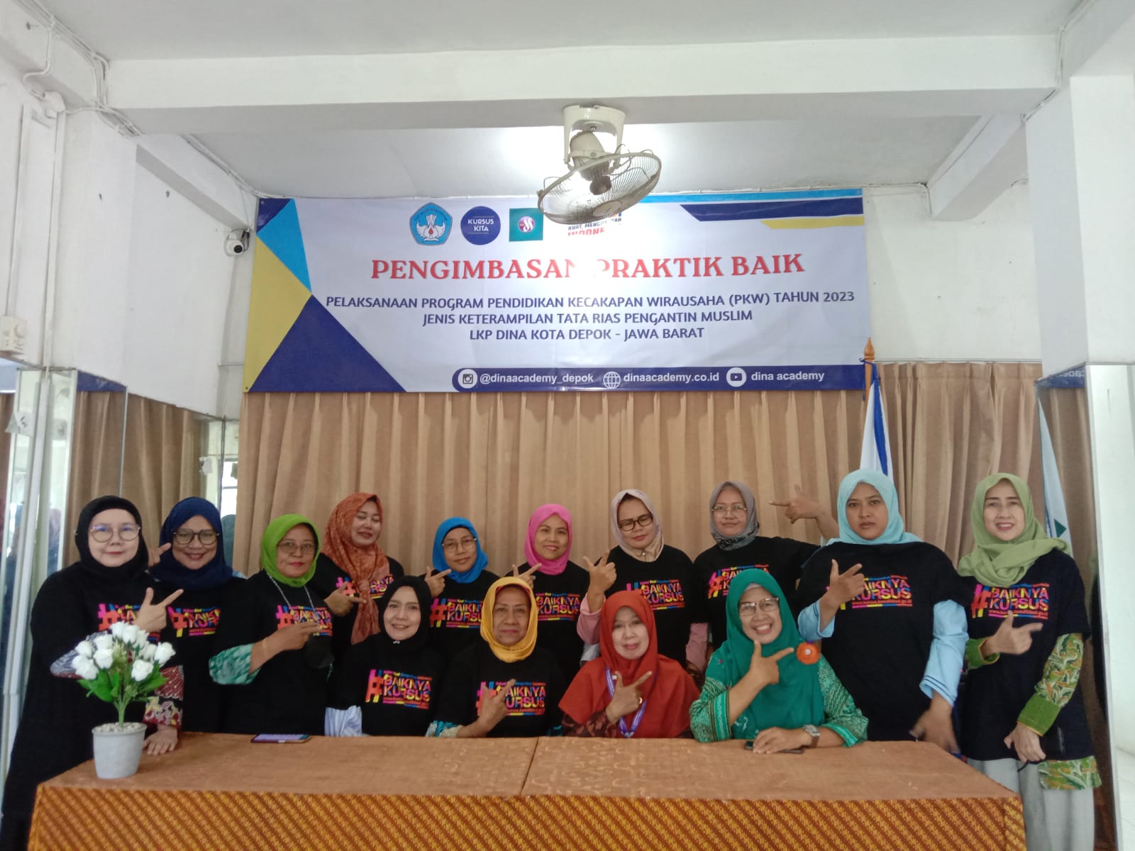 LKP Dina jadi Lokasi kegiatan 2