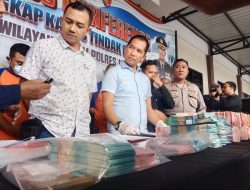Polres Jombang Tangkap Sindikat Pengedar Uang Palsu Senilai Rp1,19 Miliar