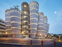 Nanyang Technological University, Singapura, salah satu universitas dengan bangunan arsitektur terunik di dunia.(istimewa/indonesiadaily.net)