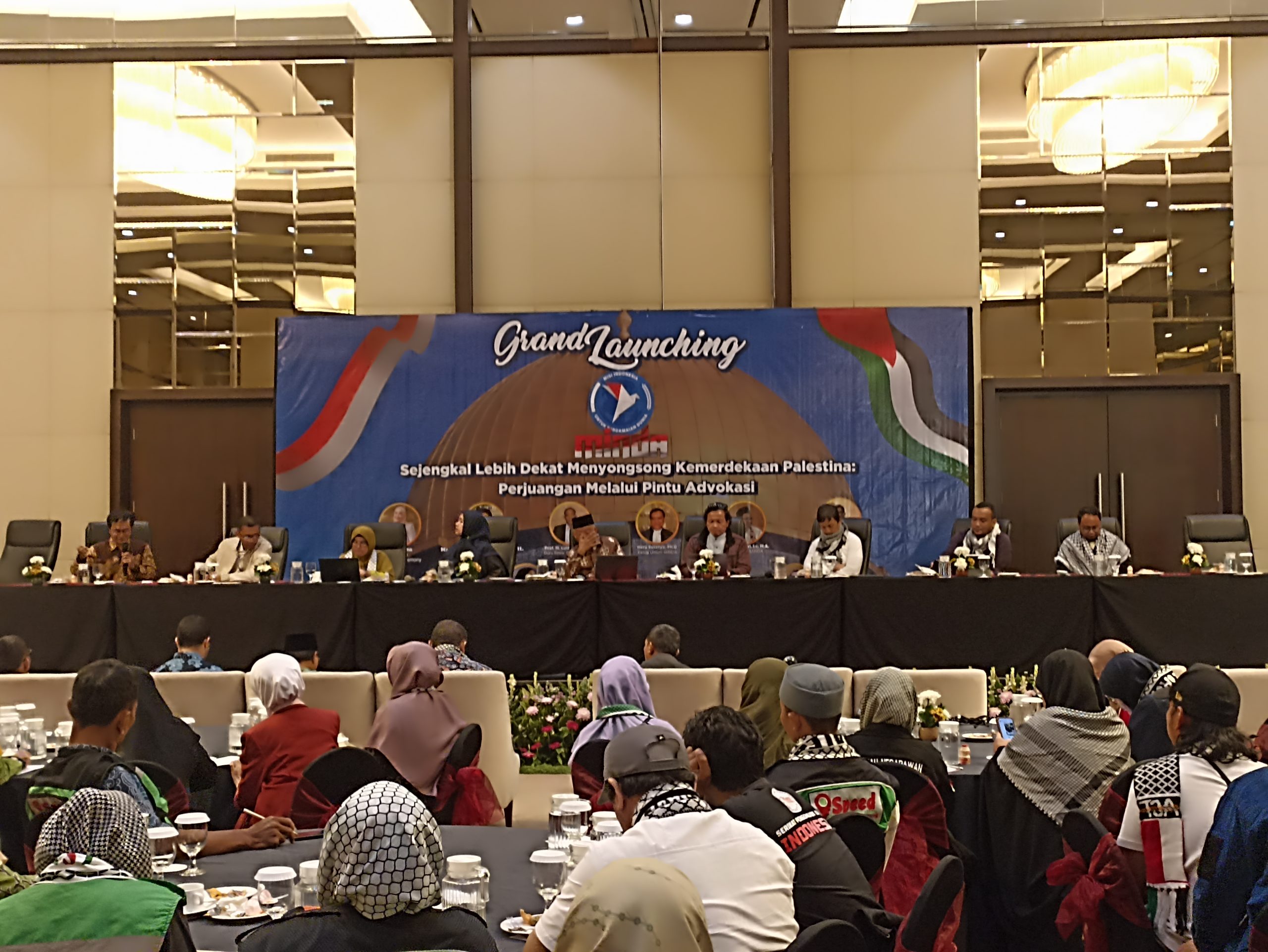 Lauching MINDA dipaksanakan di Hotel Margo, Kota Depok. (Istimewa)