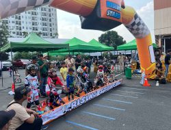 Siswa SD Bosowa Al Azhar berhasil meraih juara dalam ajang kompetisi pushbike kids Indonesia.(istimewa/indonesiadaily.net)