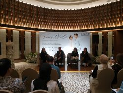 Suasana preskon Wedding Showcase "Vows & Veils" yang akan digelar Ayana MidPlaza Jakarta.(Lala/indonesiadaily.net)