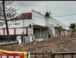 Pasar Banyuwangi sudah dibongkar. (Irham/Indonesiadailydaily.net)