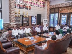 Rapat koordinasi DPC PKB jombang bersama jajaran Polres jombang. (Prayo/indonesiadaily.net)