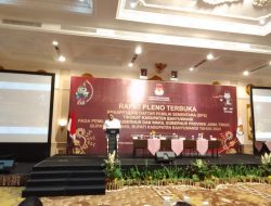 Ketua KPU Banyuwangi Dian Purnawan.(Irham/indonesiadaily.net)