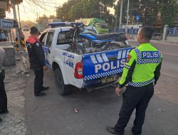 Pengendara motor di Jombang tewas usai tabrak truk parkir.(istimewa/indonesiadaily.net)