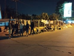Anggota Polresta Kota Bogor buru pelaku pemerasan terhadap pedagang pasar di Jalan Merdeka Bogor.(istimewa/indonesiadaily.net)