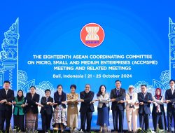 The 18th ASEAN Coordinating Committee on Micro Small and Medium Enterprises (ACCMSME) Meeting and Related Meetings di The Anvaya Beach Resort Bali. (Istimewa/indonesiadaily.net)