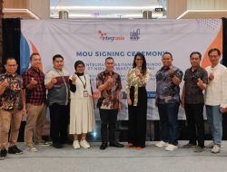 PT Integra Kreasitama Solusindo (Integrasia) melakukan Penandatangan nota kesepahaman eksplorasi kerjasama antara PT Integra Kreasitama Solusindo dengan PT Nirvana Wastu Pratama (NWP Property).(istimewa/indonesiadaily.net)