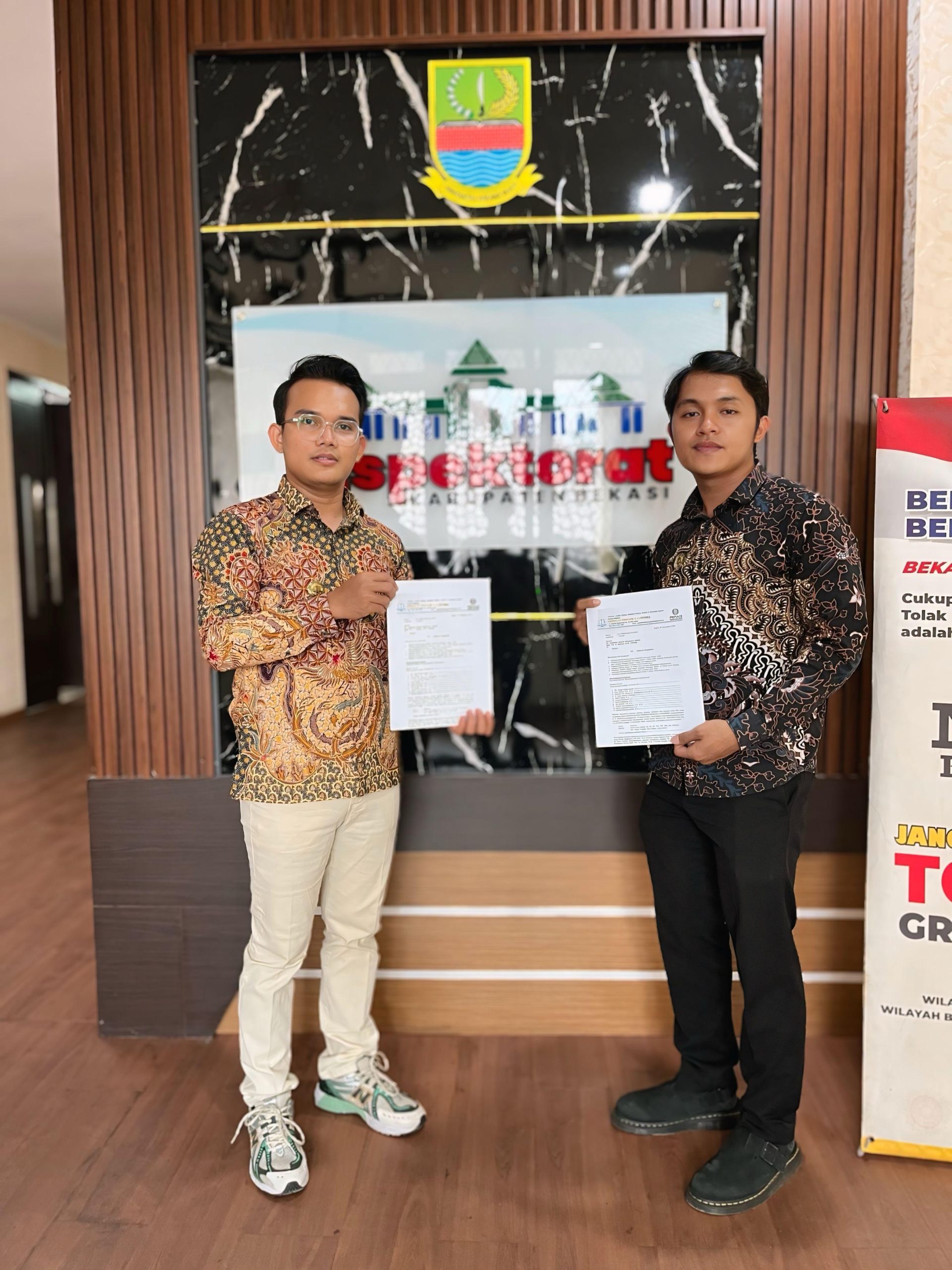 Kuasa Hukum AN Adukan Kepala Desa Muktijaya ke Bupati Bekasi dan Inspektorat Kabupaten Bekasi Terkait Dugaan Perampasan Sertifikat